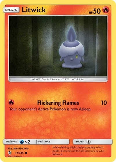 Litwick (SM - Guardians Rising) Near Mint