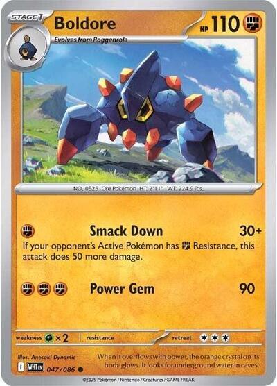 Boldore (SV: White Flare) Near Mint Reverse Holofoil
