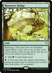 Mosswort Bridge (Commander 2017) Light Play
