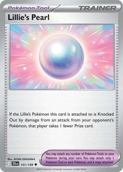 Lillie's Pearl (SV09: Journey Together) Near Mint Reverse Holofoil