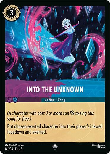 Into the Unknown (Reign of Jafar) Near Mint