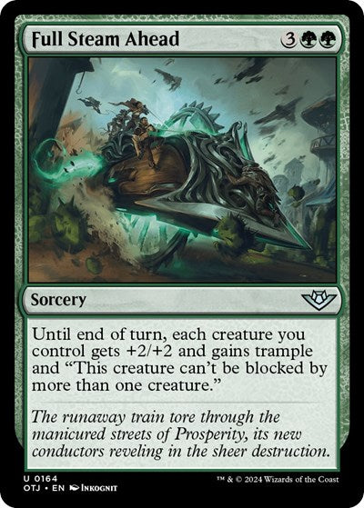 Full Steam Ahead (Outlaws of Thunder Junction) Near Mint Foil