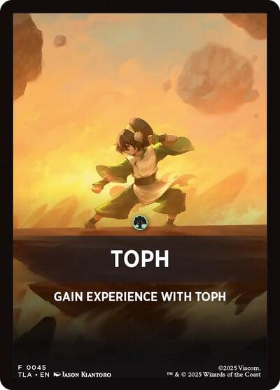Toph Theme Card (Avatar: The Last Airbender) Near Mint
