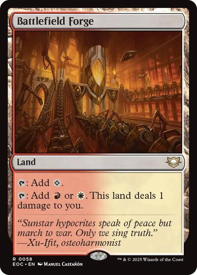 Battlefield Forge (Commander: Edge of Eternities) Light Play