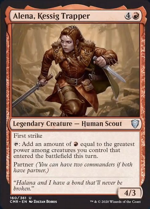 Alena, Kessig Trapper (Commander Legends) Near Mint