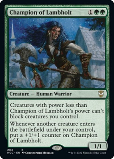 Champion of Lambholt (Commander: Streets of New Capenna) Light Play
