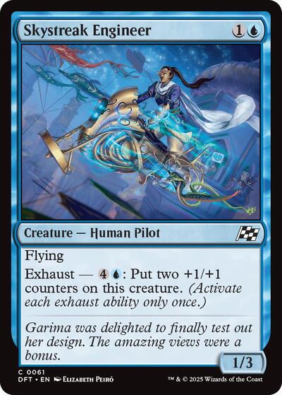 Skystreak Engineer (Aetherdrift) Light Play Foil