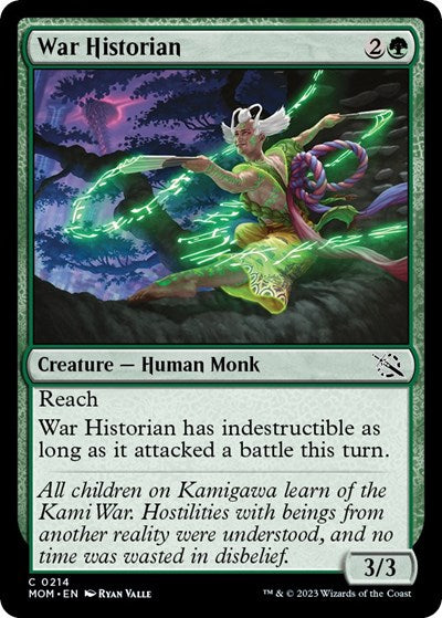 War Historian (March of the Machine) Light Play Foil
