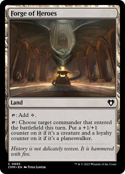 Forge of Heroes (Commander Masters) Light Play