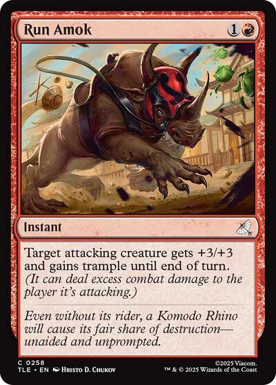 Run Amok (Avatar: The Last Airbender: Eternal-Legal) Near Mint