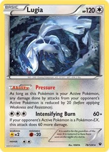Lugia - 78/124 (XY Fates Collide) (Deck Exclusives) Near Mint Holofoil