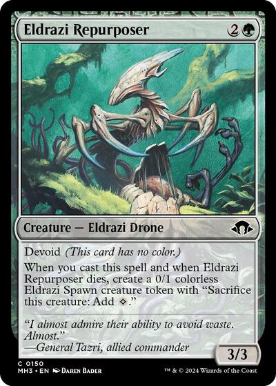 Eldrazi Repurposer (Modern Horizons 3) Light Play Foil
