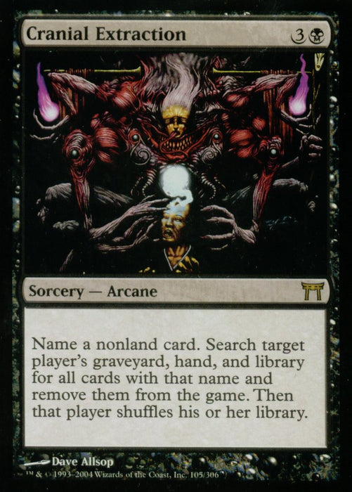 Cranial Extraction (Champions of Kamigawa) Light Play