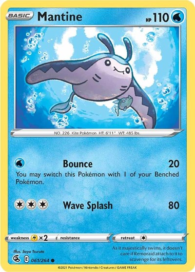 Mantine (SWSH08: Fusion Strike) Near Mint