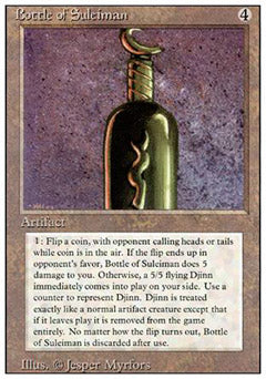 Bottle of Suleiman (Revised) Light Play