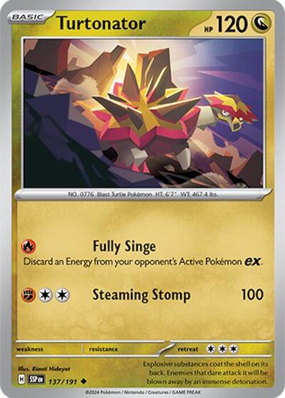 Turtonator (SV08: Surging Sparks) Near Mint