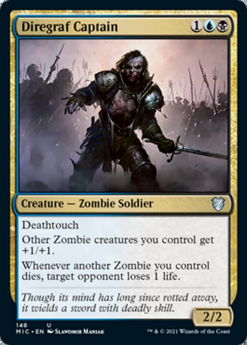 Diregraf Captain (Commander 2021 Midnight Hunt) Light Play
