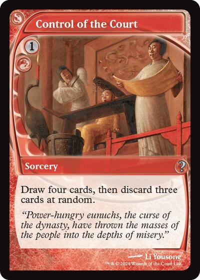 Control of the Court (Future Sight) (Mystery Booster 2) Near Mint