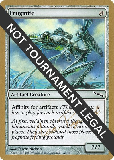 Frogmite - 2004 Aeo Paquette (MRD) (World Championship Decks) Light Play