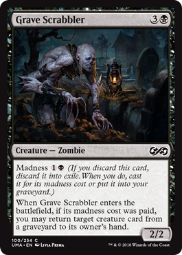 Grave Scrabbler (Ultimate Masters) Light Play
