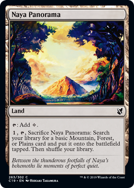 Naya Panorama (Commander 2019) Light Play
