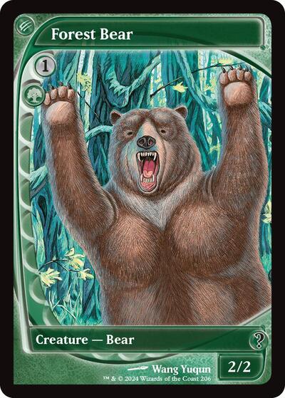 Forest Bear (Future Sight) (Mystery Booster 2) Near Mint
