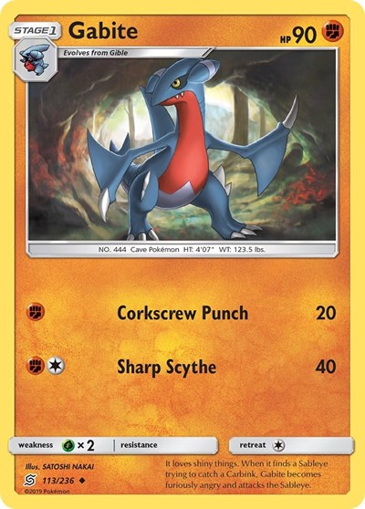 Gabite (SM - Unified Minds) Near Mint Reverse Holofoil