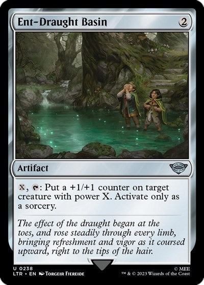 Ent-Draught Basin (Universes Beyond: The Lord of the Rings: Tales of Middle-earth) Light Play Foil
