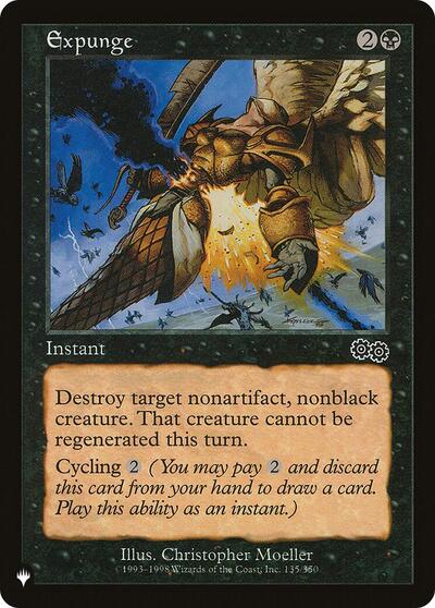 Expunge (The List) Near Mint