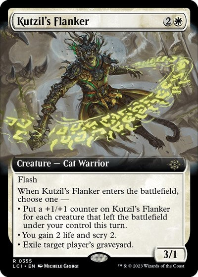 Kutzil's Flanker (Extended Art) (The Lost Caverns of Ixalan) Near Mint