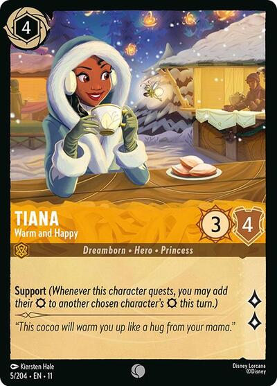 Tiana - Warm and Happy (Winterspell) Near Mint