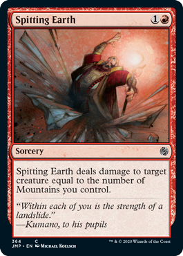 Spitting Earth (Jumpstart) Light Play