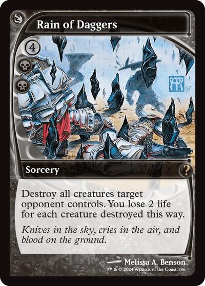 Rain of Daggers (Future Sight) (Mystery Booster 2) Near Mint