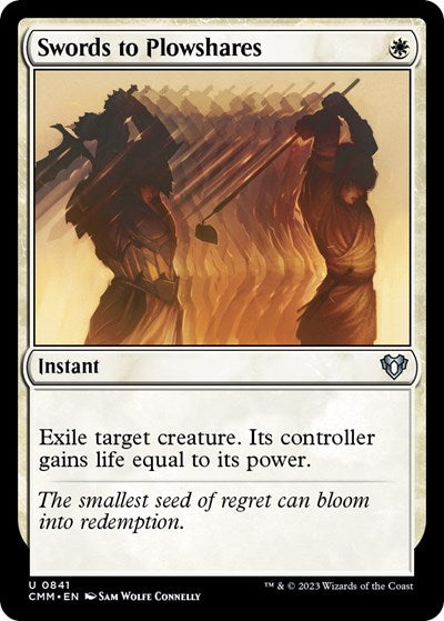 Swords to Plowshares (Commander Masters) Near Mint