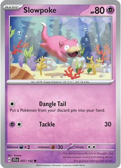 Slowpoke (SV07: Stellar Crown) Near Mint