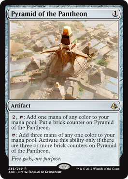 Pyramid of the Pantheon (Amonkhet) Light Play