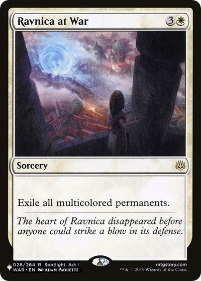 Ravnica at War (The List) Light Play