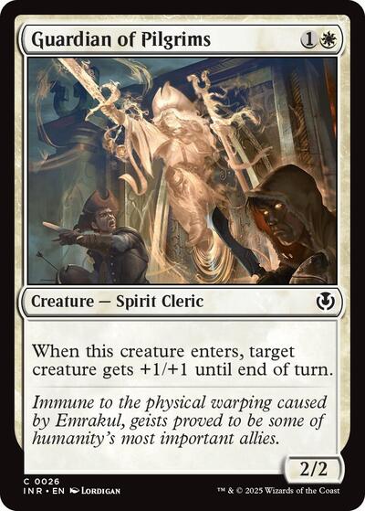 Guardian of Pilgrims (Innistrad Remastered) Light Play Foil