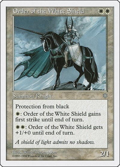 Order of the White Shield (Anthologies) Light Play