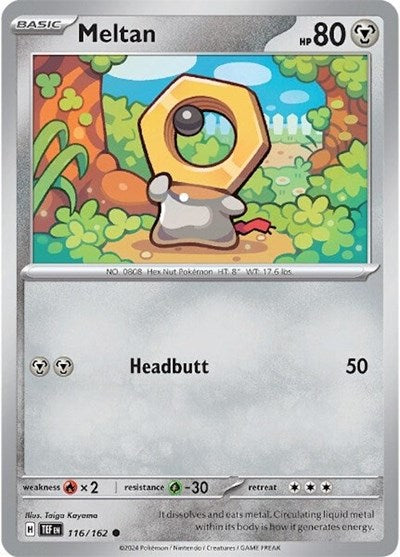 Meltan - 116 (SV05: Temporal Forces) Near Mint