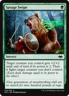 Savage Swipe (Modern Horizons) Light Play Foil