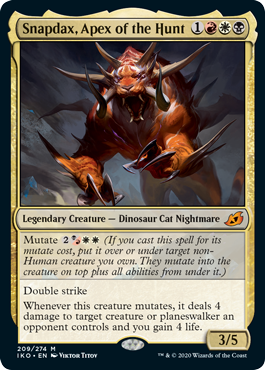 Snapdax, Apex of the Hunt (Ikoria: Lair of Behemoths) Light Play