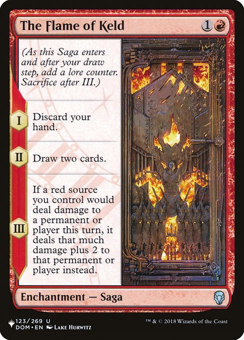 The Flame of Keld (The List) Light Play