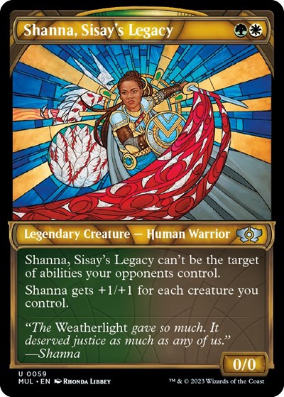 Shanna, Sisay's Legacy (March of the Machine: Multiverse Legends) Near Mint
