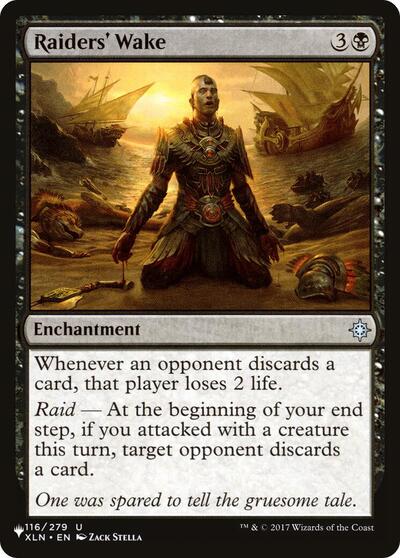 Raiders' Wake (The List) Near Mint