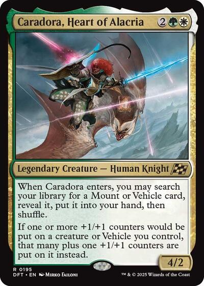Caradora, Heart of Alacria (Aetherdrift) Near Mint