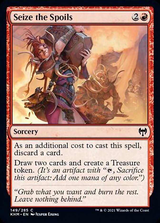 Seize the Spoils (Kaldheim) Light Play