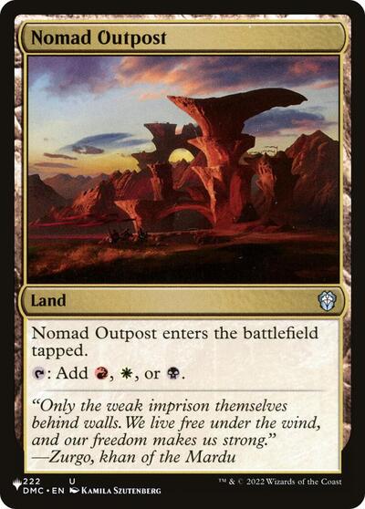 Nomad Outpost (The List) Near Mint