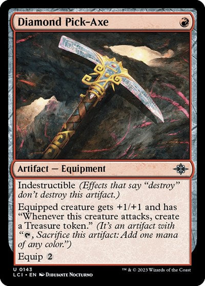 Diamond Pick-Axe (The Lost Caverns of Ixalan) Light Play