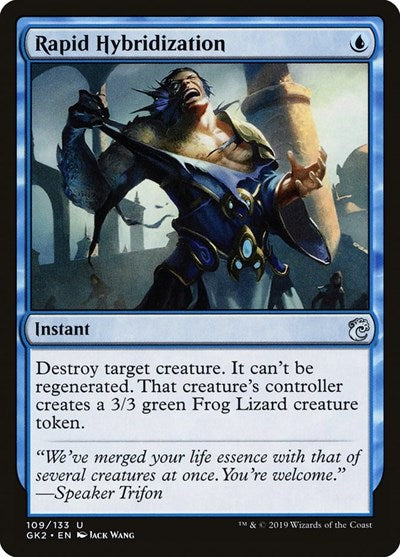 Rapid Hybridization (Ravnica Allegiance: Guild Kits) Light Play